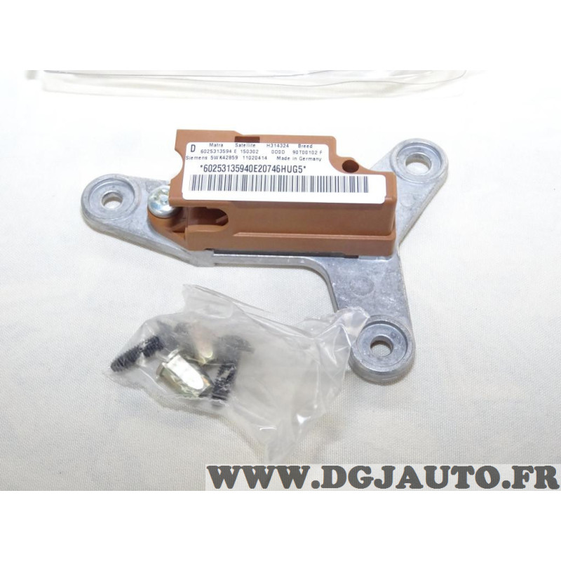 Capteur Airbag Crash Collision Renault 6025370978 Pour Renault Espace 3