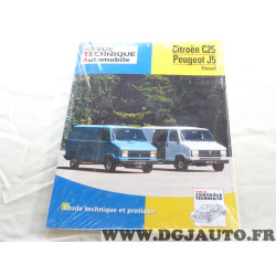 RTA revue technique automobile livre documentation entretien conduite etude technique CIP 126.5 pour peugeot J5 citroen C25