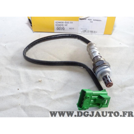 Sonde lambda echappement NTK OZA608-EU2/01 N°0070 pour citroen C2 C3 nemo berlingo fiat fiorino 3 III qubo peugeot 206 207 1007 