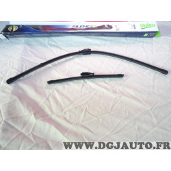 Jeu 2 balais essuie glace souple 700mm + 300mm Valeo VF976 577976 pour renault clio 5 V