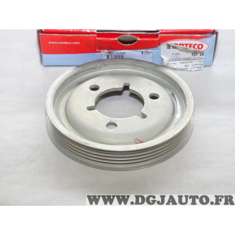 Poulie damper vilebrequin Corteco 80004368 pour citroen AX ZX berlingo 1 xsara peugeot 106 306 partner 1.4 essence 