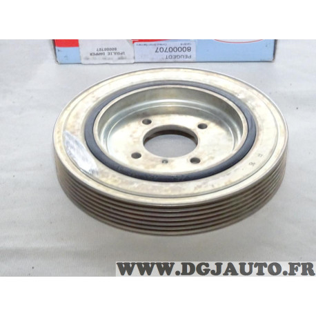 Poulie damper vilebrequin Corteco 80000707 pour citroen C15 berlingo jumpy xsara fiat scudo peugeot 206 306 partner expert 1.9D 