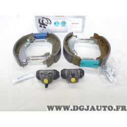 Kit frein arriere prémonté montage bendix 180x42mm Norauto NKA456 pour renault clio 2 II dacia logan 1 sandero 1