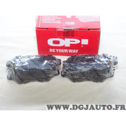 Jeu de 4 plaquettes de frein arriere montage lucas Open parts BPA0957.22 pour kia ceed proceed