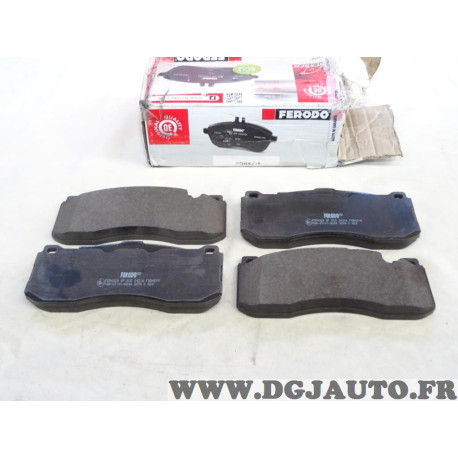 Jeu 4 plaquettes de frein avant montage brembo Ferodo FDB4218 pour BMW serie 1 et 3 I III E81 E82 E88 E90 E91 E92 E93 mini coope