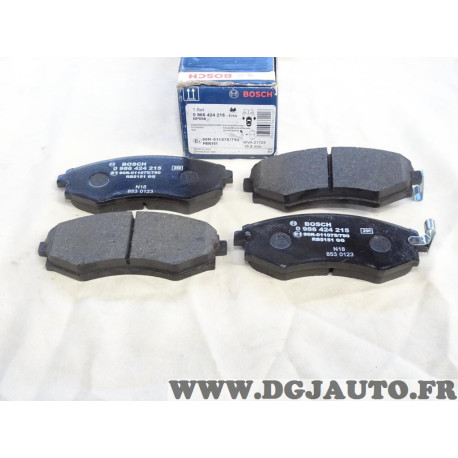 Jeu 4 plaquettes de frein avant montage sumitomo Bosch BP098 0986424215 pour hyundai lantra sonata coupé elantra matrix kia joic