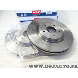 Jeu 2 disques de frein avant ventilé 320mm diametre NPS N330N115 pour renault koleos nissan X-trail Xtrail T32 