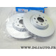 Jeu 2 disques de frein avant ventilé 284mm diamètre Quinton hazell BDC5499 pour fiat 500 grande punto evo opel corsa D E adam 