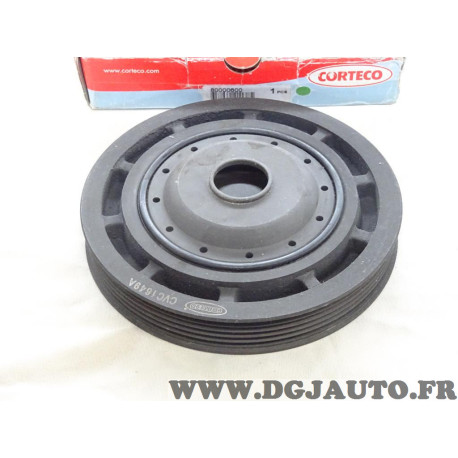 Poulie damper vilebrequin Corteco 80000600 pour renault kangoo clio 2 3 4 II III IV megane 2 3 4 II III IV scenic 2 II modus flu