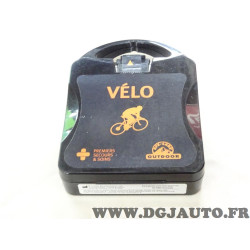 Kit premiers secours et soins pour velo pansements compresses Outdoor 200-1180D