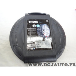 Paire chaines neige Thule N°090 CK-7 pour pneu roue jante 195/80/14 205/70/14 195/70/15 205/65/15 195/65/16 215/60/15 195/60/16 