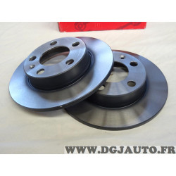 Jeu 2 disques de frein arrière plein 230mm diametre TRW DF28059 pour audi A1 A2 TT seat cordoba ibiza 2 3 4 5 II III IV V leon t