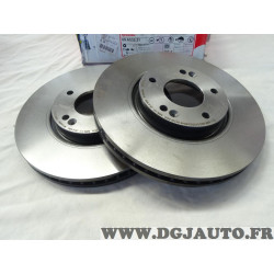 Jeu 2 disques de frein avant ventilé 300mm diametre Brembo 09.A532.21 pour hyundai i30 veloster creta kia ceed proceed cerato sh