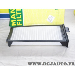 Filtre habitacle interieur (un peu tordu) Mann filter CU3518 pour citroen C5 partir de 2001 