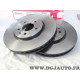 Jeu 2 disques de frein avant ventilé 321mm diametre Brembo 09.C377.11 pour opel astra H J zafira C cascada 