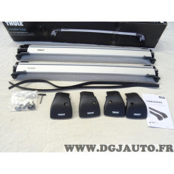 Jeu 2 barres de toit aluminium Thule wingbar edge 959X type 9592 avec système verrouillage