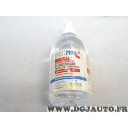 Flacon 500ML virucide fongicide bactericide gel mains antiseptie DLU 05/2023 Cellande 200518252