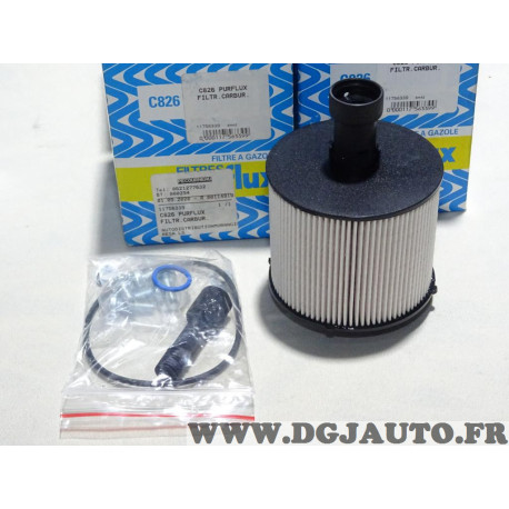 Filtre à carburant gazoil Purflux C826 pour renault captur clio 4 IV kangoo 2 II dacia dokker duster lodgy logan sandero nissan 