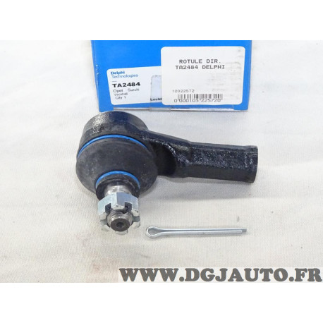 Rotule de direction Delphi TA2484 pour opel agila B suzuki ignis swift 3 III splash nissan pixo 