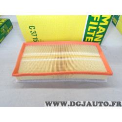 Filtre à air Mann filter C37153/1 pour audi A3 TT seat toledo 2 II leon 1 skoda octavia volkswagen golf 4 IV new beetle bora ess