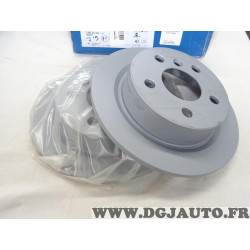 Jeu 2 disques de frein arriere plein 259mm diametre Bosch BD2417 0986479C96 pour mini one cooper F55 F56 F57 