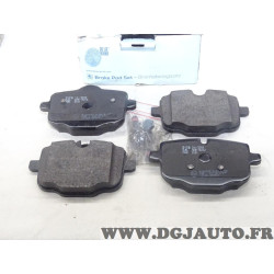 Jeu 4 plaquettes de frein arriere montage lucas Blue print ADB114212 pour BMW serie 5 6 7 8 X3 X4 X5 X6 X7 Ix F06 F10 F11 F12 F1