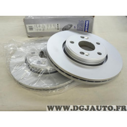 Jeu 2 disques de frein avant ventilé 280mm diametre Norauto ND6198 pour renault laguna 1 safrane espace 3 III scenic 1 