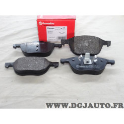 Jeu 4 plaquettes de frein avant montage teves Brembo P24158 pour ford kuga 2 II tourneo transit connect 