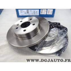 Jeu 2 disques de frein arriere plein 268mm diametre Bosch BD1489 0986479645 pour opel astra J mokka chevrolet cruze 