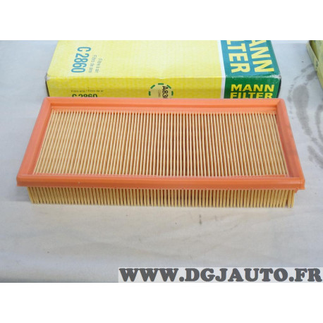 Filtre à air moteur Mann filter C2860 pour audi 80 chrysler le baron neon saratoga voyager volkswagen caddy 1 golf 1 jetta 1 pas