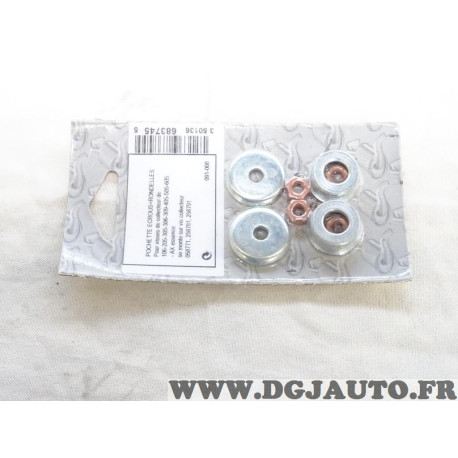 Kit fixation tuyau tube silencieux echappement Bosal 091008 pour citroen peugeot 