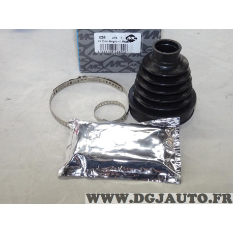 Kit soufflet de cardan arbre de transmission coté boite de vitesses Metalcaucho 01256 pour renault clio 3 4 III IV laguna 3 III 