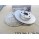 Jeu 2 disques de frein avant ventilé 275mm diametre Norauto ND2878 pour toyota RAV4 XA20 