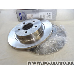 Jeu 2 disques de frein arriere plein 280mm diametre Norauto ND3962 pour ford focus 2 II cmax c-max volvo C30 C70 S40 V40 V50 