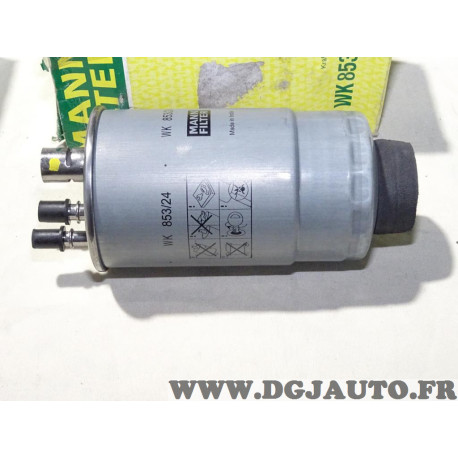 Filtre à carburant gazoil Mann filter WK853/24 pour opel meriva A 1.3CDTI 1.3 CDTI diesel 