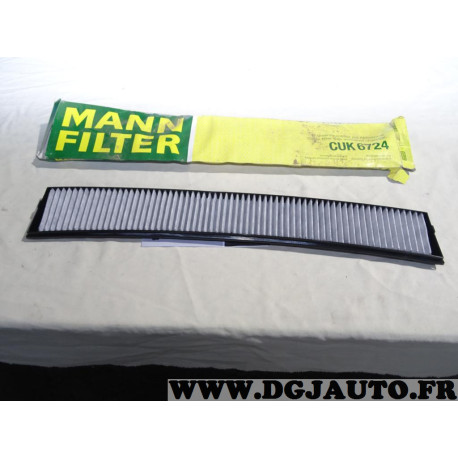 Filtre habitacle interieur Mann filter CUK6724 pour BMW serie 3 X3 E36 E46 E83 alpina B3 