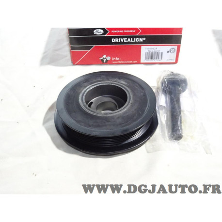 Poulie damper vilebrequin Gates TVD1012A pour opel omega B vectra B C signum sintra astra G frontera N zafira A chevrolet 93 9-3