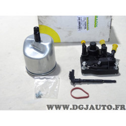 Filtre à carburant gazoil avec couvercle Intfradis 10109COM pour citroen C3 C4 C5 dont picasso jumpy 2 II berlingo 2 II peugeot 