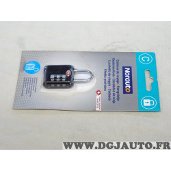 Cadenas de voyage à code fermeture Norauto 98745 NO0216 