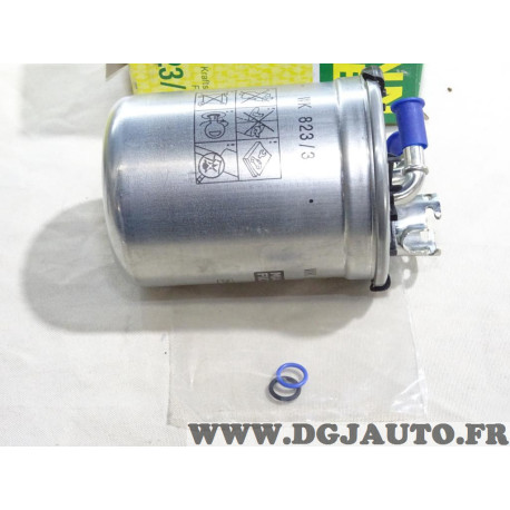 Filtre à carburant gazoil Mann filter WK823/3X pour seat ibiza 3 III cordoba 2 II skoda fabia 1 2 I II roomster volkswagen polo 