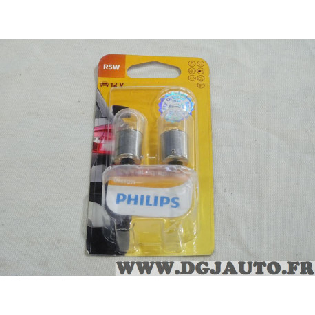 Lot 2 ampoules de feu R5W vision Philips 05546030 12821B2 pour fiat alfa romeo lancia citroen peugeot mercedes renault volkswage