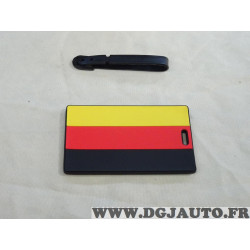 Etiquette identification bagage drapeau allemand Norauto 98547 NO0218 