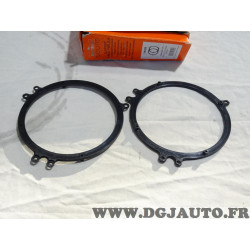 Jeu 2 entretoises supports 165mm fixation enceinte haut parleur arriere Norauto 196258 pour audi A3 A4 A6 partir de 2001 TT 