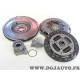 Kit embrayage disque + mecanisme + butée embrayage hydraulique + volant moteur rigide Valeo 845064 pour opel corsa C D meriva A 