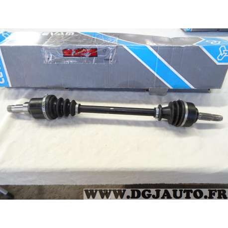 Cardan arbre de transmission avant gauche 21/22 cannelures Cevam 5476 pour citroen C2 C3 peugeot 1007 1.4HDI 1.4 HDI diesel 