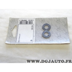 Jeu 2 rondelles fixation tuyau echappement Bosal 258784 pour divers véhicules fiat alfa romeo lancia citroen peugeot mercedes re