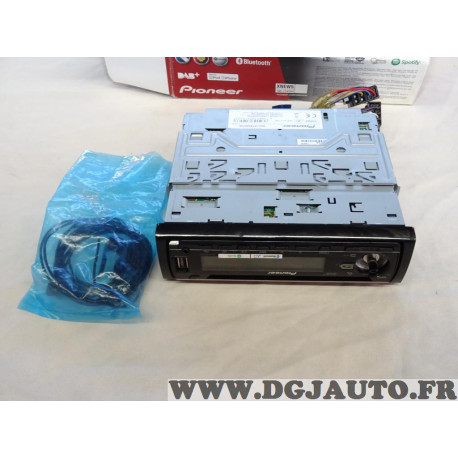 Autoradio poste radio (INCOMPLET MANQUE 1 BOUTON ET TIGE RETRAIT MODELE EXPO sans reclamation) Pioneer DEH-X7800DAB USB 