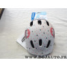 Casque de velo trottinette enfant bébé taille XXS 44-48cm Polisport 8740200048 blanc et rose