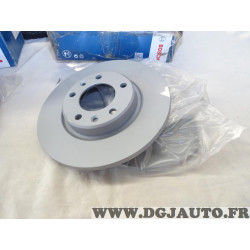 Lot 2 disques de frein arriere plein 268mm diametre Bosch BD2163 0986479C24 pour citroen C4 picasso dont spacetourer berlingo 3 