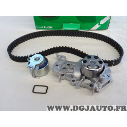 Kit distribution galet tendeur + courroie + pompe à eau Lucas LKP043 pour renault twingo 1 2 I II kangoo 1 clio 2 3 4 II III IV 